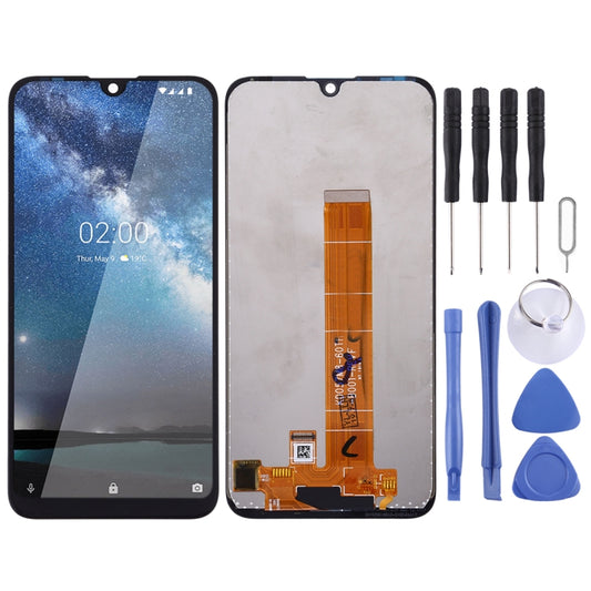 TFT LCD Screen for Nokia 2.2 with Digitizer Full Assembly (Black) - LCD Screen by buy2fix | Online Shopping UK | buy2fix