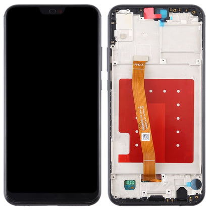 LCD Screen and Digitizer Full Assembly with Frame for Huawei P20 Lite / Nova 3e(Black) - LCD Screen by buy2fix | Online Shopping UK | buy2fix