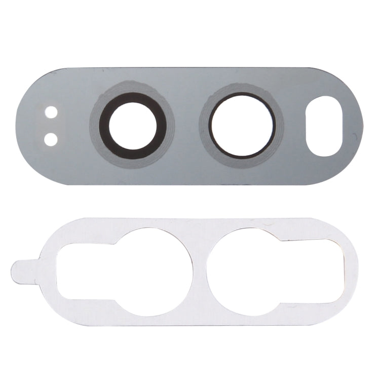 10 PCS Back Camera Lens with Adhesive for LG V20(Black) - For LG by buy2fix | Online Shopping UK | buy2fix