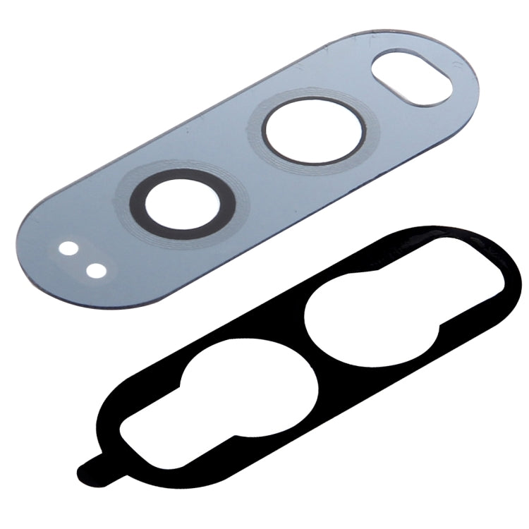 10 PCS Back Camera Lens with Adhesive for LG V20(Black) - For LG by buy2fix | Online Shopping UK | buy2fix