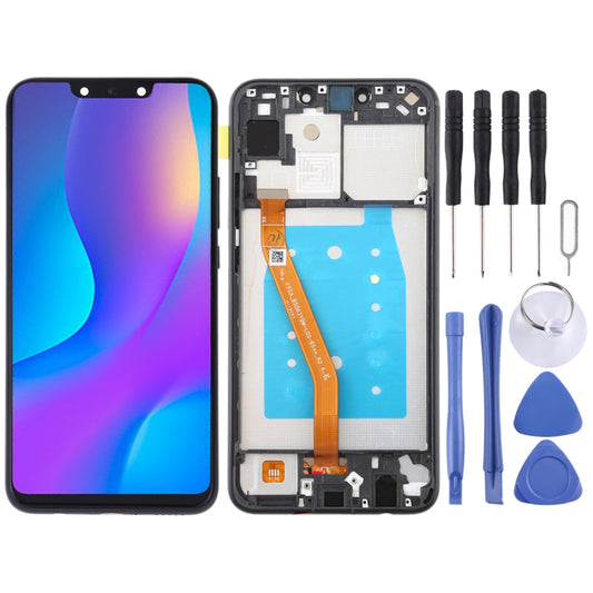 OEM LCD Screen for Huawei Nova 3i Digitizer Full Assembly with Frame (Black) - LCD Screen by buy2fix | Online Shopping UK | buy2fix