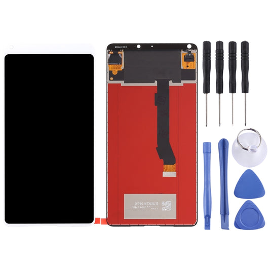 TFT LCD Screen for Xiaomi Mi Mix 2S with Digitizer Full Assembly(White) - LCD Screen by buy2fix | Online Shopping UK | buy2fix
