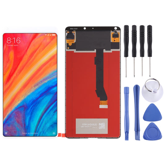 TFT LCD Screen for Xiaomi Mi Mix 2S with Digitizer Full Assembly(White) - LCD Screen by buy2fix | Online Shopping UK | buy2fix