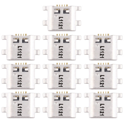 10 PCS Charging Port Connector for Huawei P smart (Enjoy 7S) by buy2fix