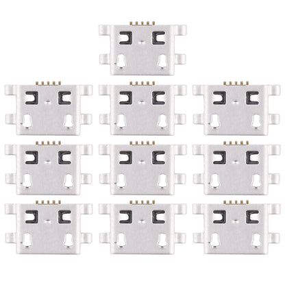 10 PCS Charging Port Connector for Huawei Y6 by buy2fix