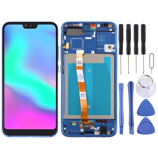 OEM LCD Screen for Huawei Honor 10 Digitizer Full Assembly with Frame (Blue) - LCD Screen by buy2fix | Online Shopping UK | buy2fix