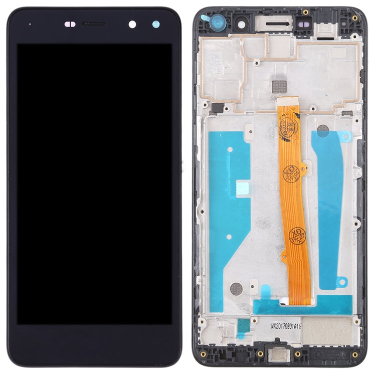 OEM LCD Screen for Huawei Y5 (2017) Digitizer Full Assembly with Frame (Black) - LCD Screen by buy2fix | Online Shopping UK | buy2fix
