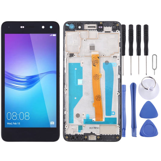 OEM LCD Screen for Huawei Y5 (2017) Digitizer Full Assembly with Frame (Black) - LCD Screen by buy2fix | Online Shopping UK | buy2fix