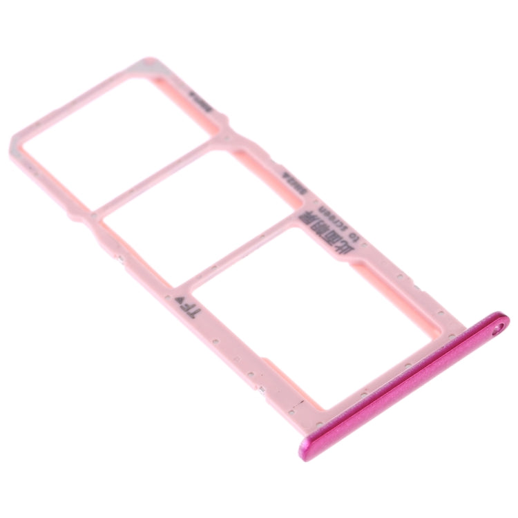 SIM Card Tray + SIM Card Tray + Micro SD Card Tray for Huawei Y7 (2019) / Y7 Pro (2019) / Y7 Prime (2019) (Purple) - Card Socket by buy2fix | Online Shopping UK | buy2fix