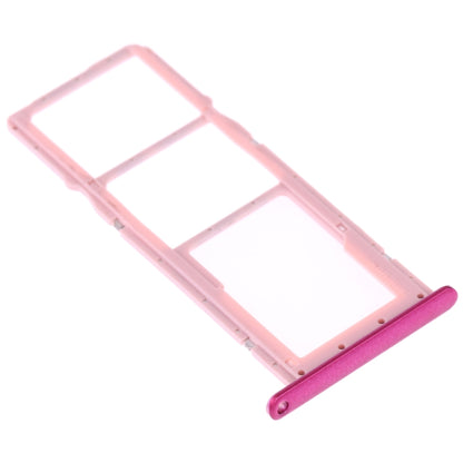 SIM Card Tray + SIM Card Tray + Micro SD Card Tray for Huawei Y7 (2019) / Y7 Pro (2019) / Y7 Prime (2019) (Purple) - Card Socket by buy2fix | Online Shopping UK | buy2fix