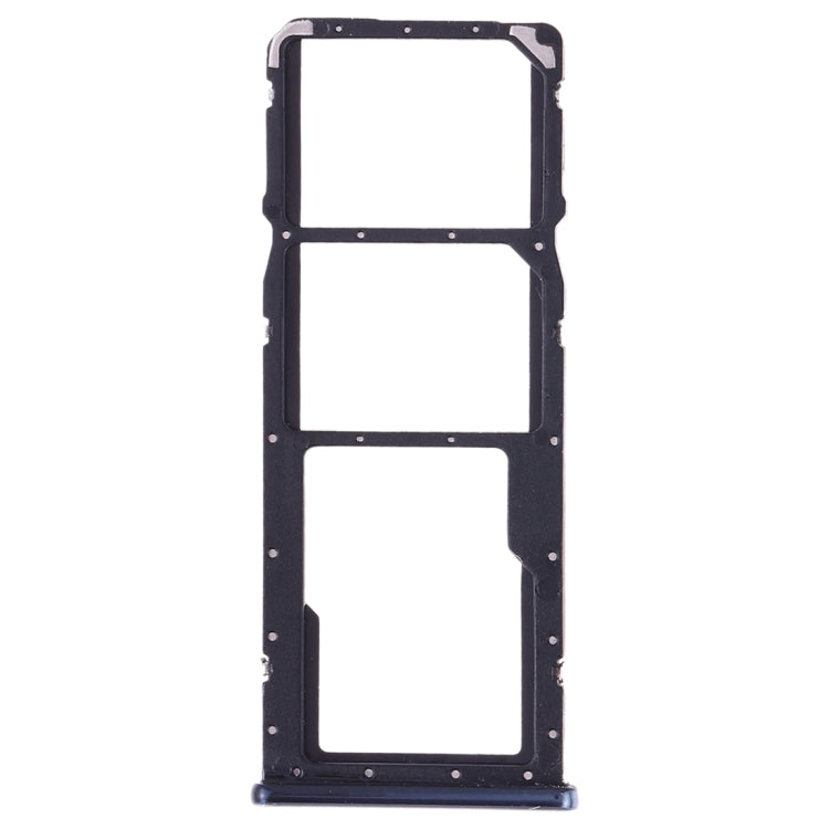 SIM Card Tray + SIM Card Tray + Micro SD Card Tray for Huawei Y9 (2019) (Black) - Card Socket by buy2fix | Online Shopping UK | buy2fix