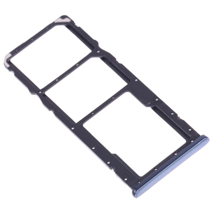 SIM Card Tray + SIM Card Tray + Micro SD Card Tray for Huawei Y9 (2019) (Black) - Card Socket by buy2fix | Online Shopping UK | buy2fix