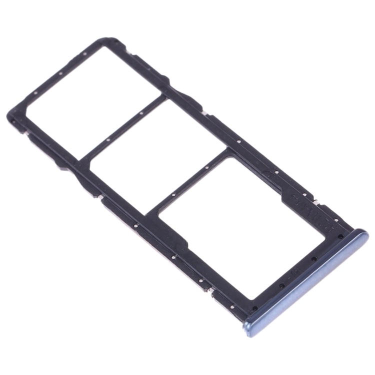 SIM Card Tray + SIM Card Tray + Micro SD Card Tray for Huawei Y9 (2019) (Black) - Card Socket by buy2fix | Online Shopping UK | buy2fix
