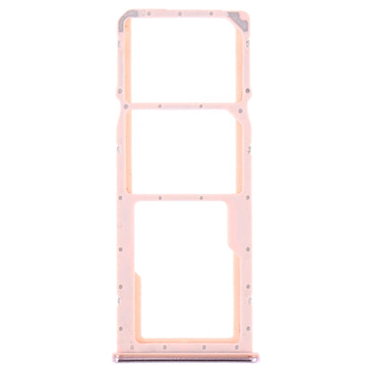 SIM Card Tray + SIM Card Tray + Micro SD Card Tray for Huawei Y9 (2019) (Pink) - Card Socket by buy2fix | Online Shopping UK | buy2fix