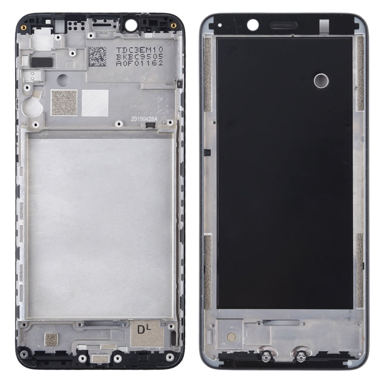 Front Housing LCD Frame Bezel Plate for Xiaomi Redmi 7A (Black) - Frame Bezel Plate by buy2fix | Online Shopping UK | buy2fix