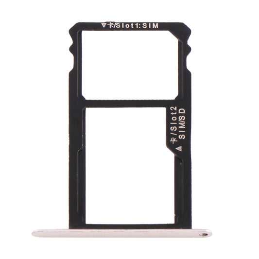 For Huawei Honor 7 Nano SIM Card Tray + Nano SIM / Micro SD Card Tray (Gold) - Card Tray by buy2fix | Online Shopping UK | buy2fix