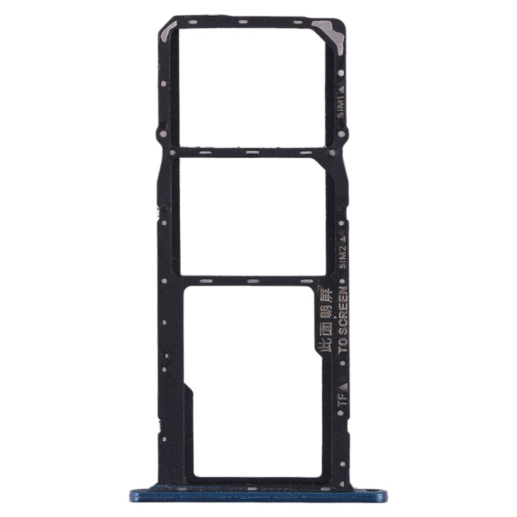 SIM Card Tray + SIM Card Tray + Micro SD Card Tray for Huawei Y5 (2019) (Green) by buy2fix