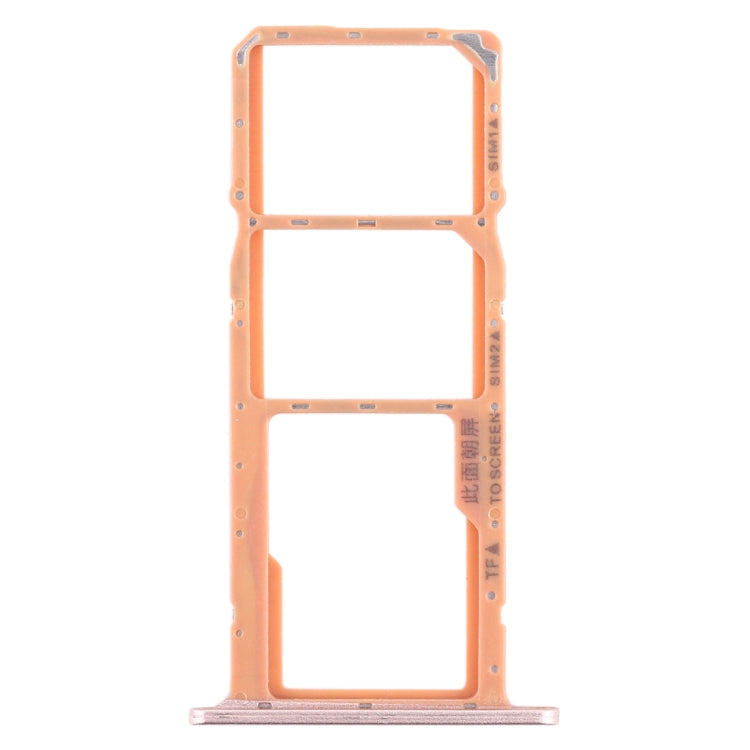 SIM Card Tray + SIM Card Tray + Micro SD Card Tray for Huawei Y5 (2019) (Gold) by buy2fix