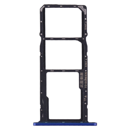 SIM Card Tray + SIM Card Tray + Micro SD Card Tray for Huawei Y5 (2019) (Blue) by buy2fix