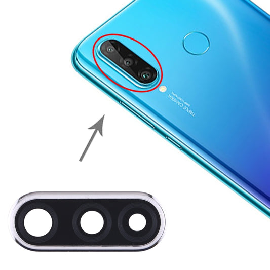 For Huawei P30 Lite 48MP  Camera Lens Cover (Silver) - Camera Series by buy2fix | Online Shopping UK | buy2fix