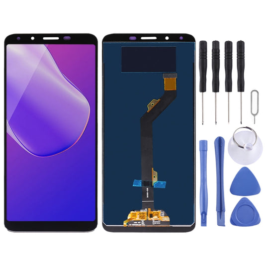TFT LCD Screen for Infinix Hot 6 X606 with Digitizer Full Assembly (Black) - LCD Screen by buy2fix | Online Shopping UK | buy2fix