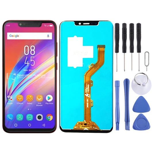 TFT LCD Screen for Infinix Hot 6x X623 with Digitizer Full Assembly (Black) - LCD Screen by buy2fix | Online Shopping UK | buy2fix