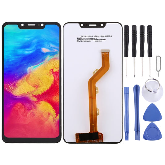 TFT LCD Screen for Infinix Hot 7 X624 with Digitizer Full Assembly (Black) - LCD Screen by buy2fix | Online Shopping UK | buy2fix