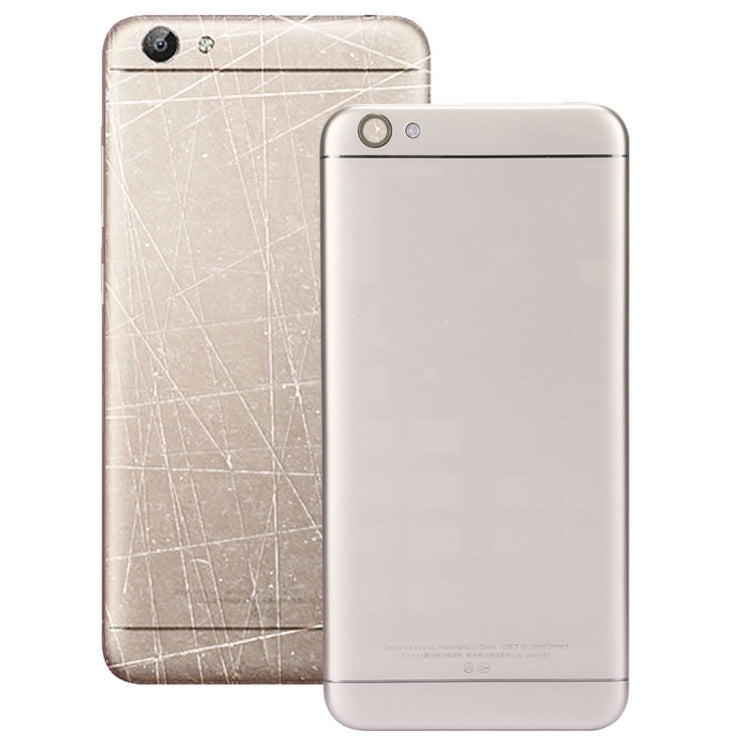 For Vivo Y67 / V5 Back Cover (Gold) - Back Cover by buy2fix | Online Shopping UK | buy2fix