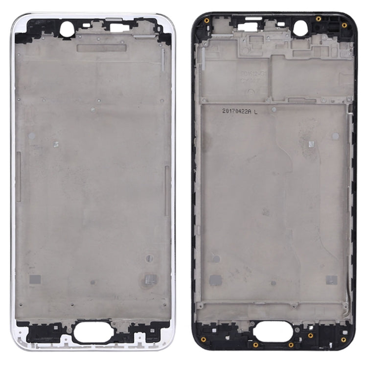 For Vivo Y67 / V5 Front Housing LCD Frame Bezel Plate(Silver) - Frame Bezel Plate by buy2fix | Online Shopping UK | buy2fix
