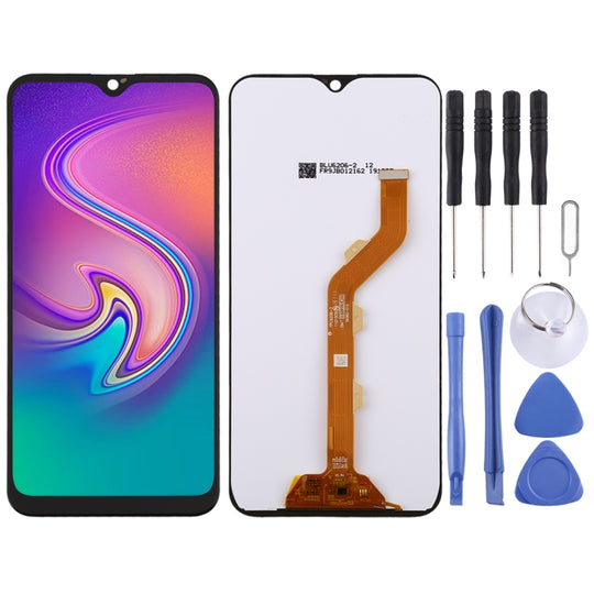 Écran LCD et numériseur Assemblage complet pour Infinix S4 X626 (Noir)