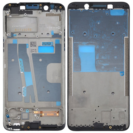 Pour boîtier avant OPPO A73 / F5, plaque de cadre LCD (noir)
