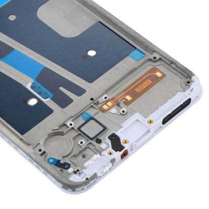 For OPPO A73 / F5 Front Housing LCD Frame Bezel Plate  (White) - Frame Bezel Plate by buy2fix | Online Shopping UK | buy2fix