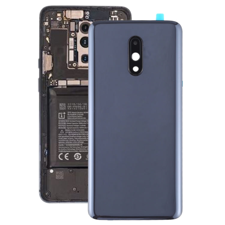 For OnePlus 7 Original Battery Back Cover with Camera Lens Cover (Grey) - Back Cover by buy2fix | Online Shopping UK | buy2fix