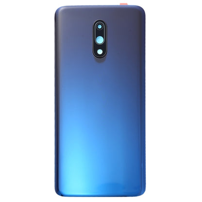 For OnePlus 7 Original Battery Back Cover with Camera Lens Cover (Blue) - Back Cover by buy2fix | Online Shopping UK | buy2fix