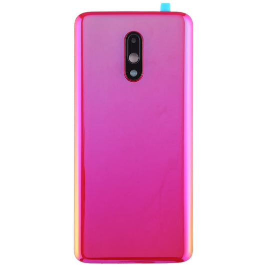 For OnePlus 7 Original Battery Back Cover with Camera Lens Cover (Red) - Back Cover by buy2fix | Online Shopping UK | buy2fix