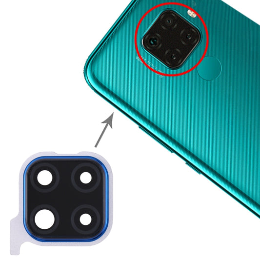 For Huawei Mate 30 Lite  Camera Lens Cover (Blue) - Camera Series by buy2fix | Online Shopping UK | buy2fix