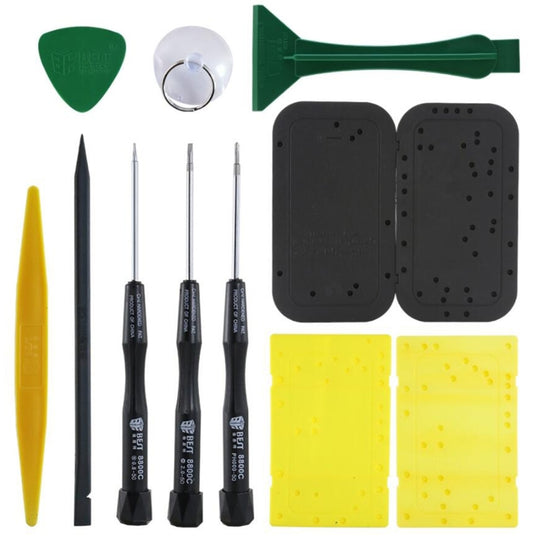 10 in 1 BEST BST-605 Tool Kit Zerlegen von Öffnungswerkzeugen für iPhone 3/4/4S/5