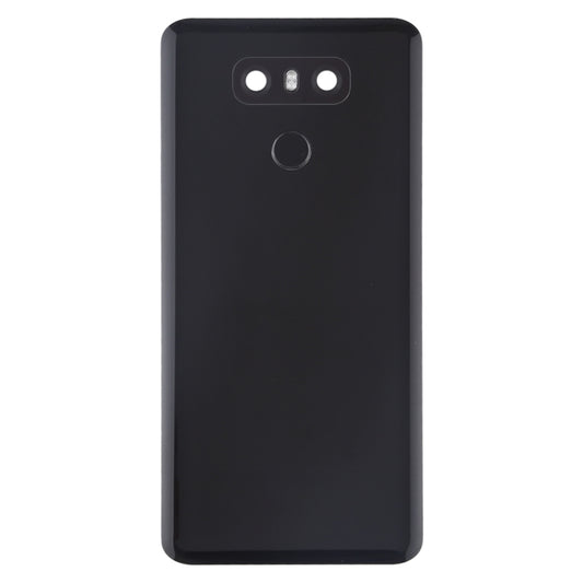Battery Back Cover with Camera Lens & Fingerprint Sensor for LG G6 / H870 / H870DS / H872 / LS993 / VS998 / US997(Black) - For LG by buy2fix | Online Shopping UK | buy2fix