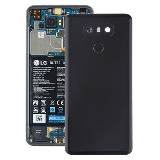 Battery Back Cover with Camera Lens & Fingerprint Sensor for LG G6 / H870 / H870DS / H872 / LS993 / VS998 / US997(Black) - For LG by buy2fix | Online Shopping UK | buy2fix