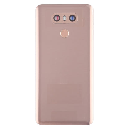 Battery Back Cover with Camera Lens & Fingerprint Sensor for LG G6 / H870 / H870DS / H872 / LS993 / VS998 / US997(Gold) - For LG by buy2fix | Online Shopping UK | buy2fix