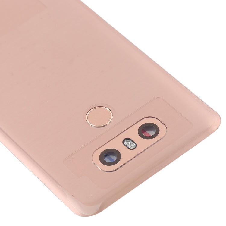 Battery Back Cover with Camera Lens & Fingerprint Sensor for LG G6 / H870 / H870DS / H872 / LS993 / VS998 / US997(Gold) - For LG by buy2fix | Online Shopping UK | buy2fix