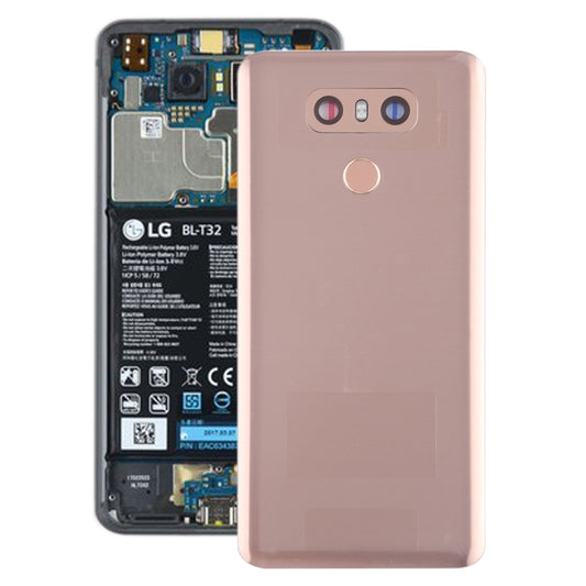 Battery Back Cover with Camera Lens & Fingerprint Sensor for LG G6 / H870 / H870DS / H872 / LS993 / VS998 / US997(Gold) - For LG by buy2fix | Online Shopping UK | buy2fix