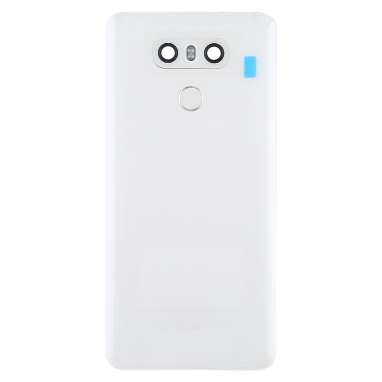 Battery Back Cover with Camera Lens & Fingerprint Sensor for LG G6 / H870 / H870DS / H872 / LS993 / VS998 / US997(White) - For LG by buy2fix | Online Shopping UK | buy2fix