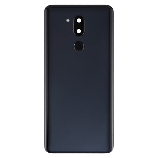 Battery Back Cover with Camera Lens & Fingerprint Sensor for LG G7 ThinQ / G710 / G710EM / G710PM / G710VMP(Black) - For LG by buy2fix | Online Shopping UK | buy2fix