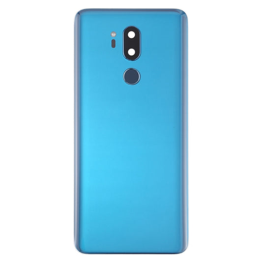 Battery Back Cover with Camera Lens & Fingerprint Sensor for LG G7 ThinQ / G710 / G710EM / G710PM / G710VMP(Blue) - For LG by buy2fix | Online Shopping UK | buy2fix