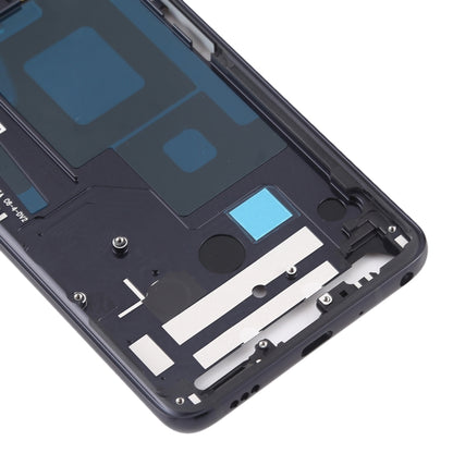 Front Housing LCD Frame Bezel Plate for LG G7 ThinQ / G710 (Black) - For LG by buy2fix | Online Shopping UK | buy2fix