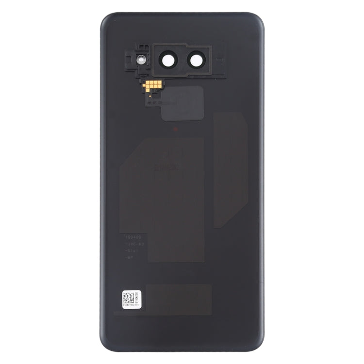 Battery Back Cover with Camera Lens & Fingerprint Sensor for LG G8 ThinQ / LMG820QM7 LM-G820UMB LMG820UM1 (US Version)(Black) - For LG by buy2fix | Online Shopping UK | buy2fix