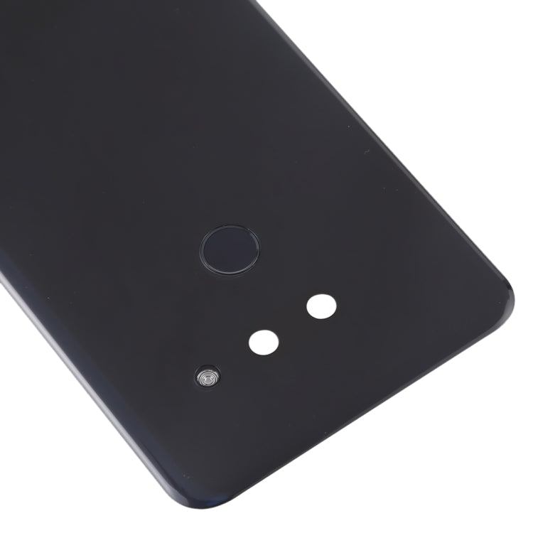 Battery Back Cover with Camera Lens & Fingerprint Sensor for LG G8 ThinQ / LMG820QM7 LM-G820UMB LMG820UM1 (US Version)(Black) - For LG by buy2fix | Online Shopping UK | buy2fix