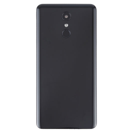 Battery Back Cover with Camera Lens & Fingerprint Sensor for LG Stylo 4 / Q710 / Q710MS / Q710CS / L713DL(Black) - For LG by buy2fix | Online Shopping UK | buy2fix