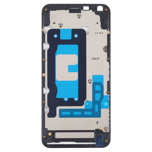 Front Housing LCD Frame Bezel Plate for LG Q6 / Q6+ / LG-M700 / M700 / M700A / US700 / M700H / M703 / M700Y (Black) - For LG by buy2fix | Online Shopping UK | buy2fix